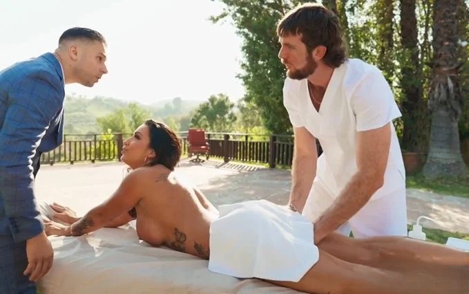 Brazzers – Yoga Massage Sex In That Order/ Courtney Tillia